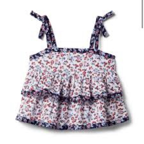 Janie and Jack ditsy floral top - Picture 1 of 5